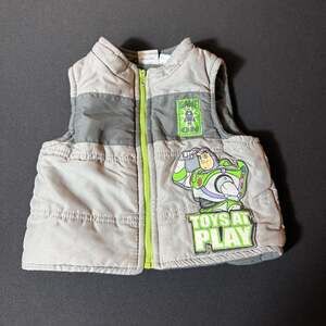 Disney Pixar Toy Story Buzz Lightyear Puffer Vest Size 12M